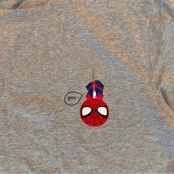 Zara Men's MARVEL Spider-Man Grey T-Shirt Size L - Picture 2 of 4